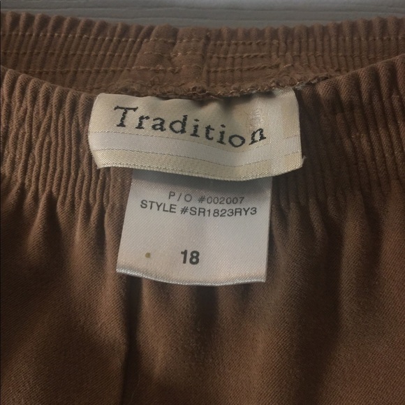 Traditions Suede like pants - Picture 5 of 5
